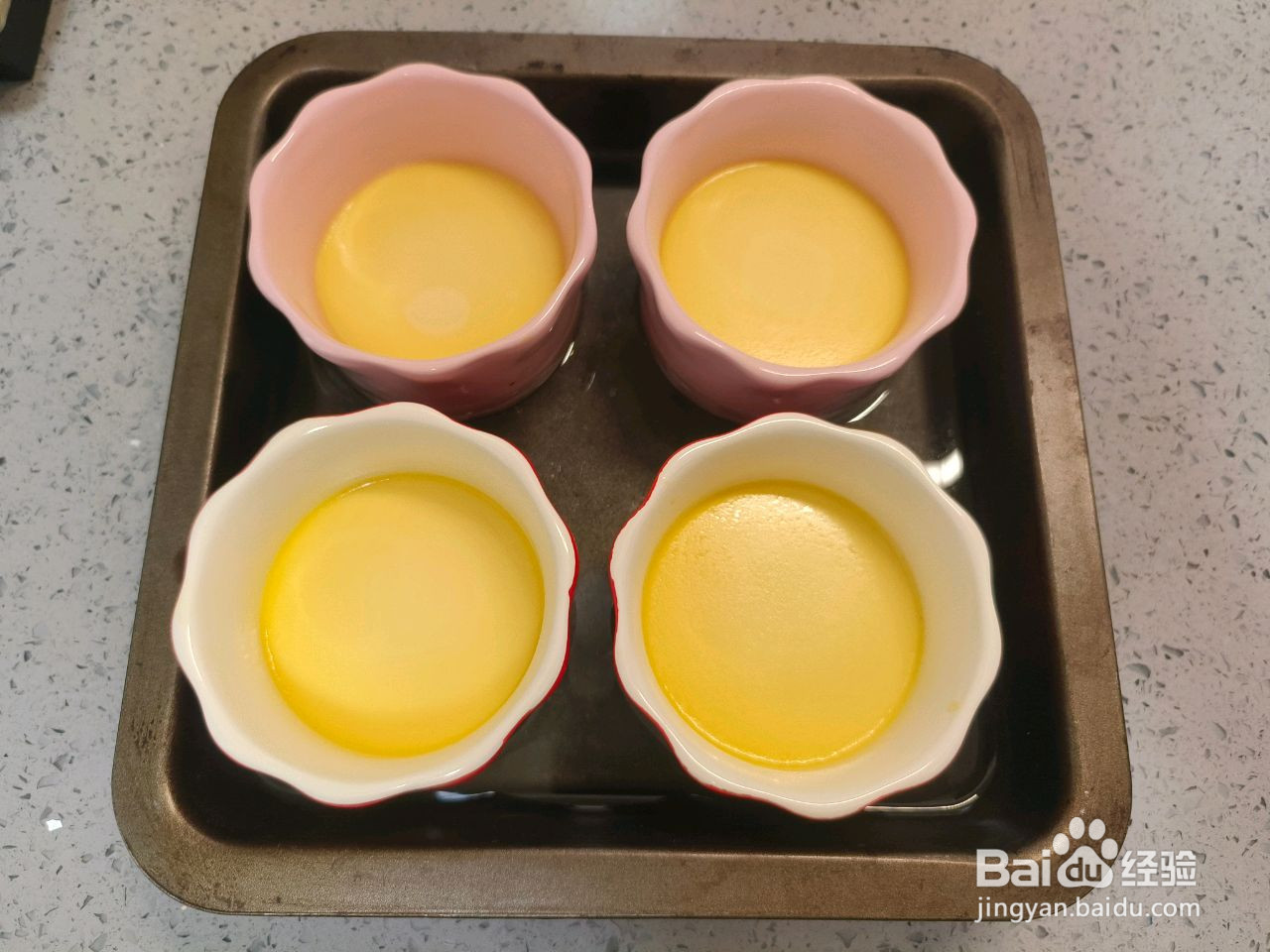 焦糖布丁的做法