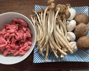 教你制作美味的茶树菇炒牛肉