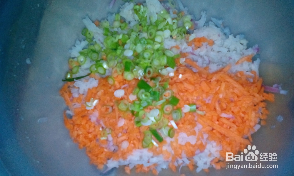 香香的生菜萝卜丸做法