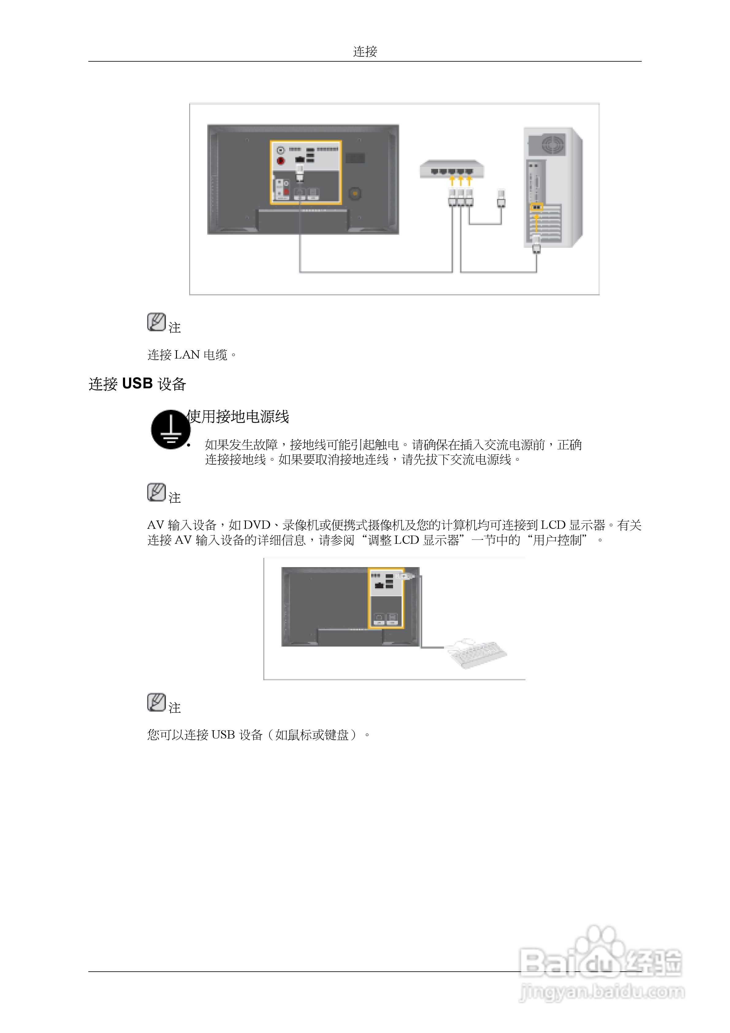 三星460UXn液晶显示器使用说明书:[5]