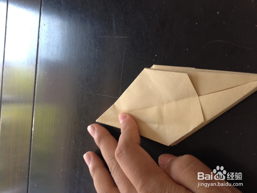 怎样折纸百合花