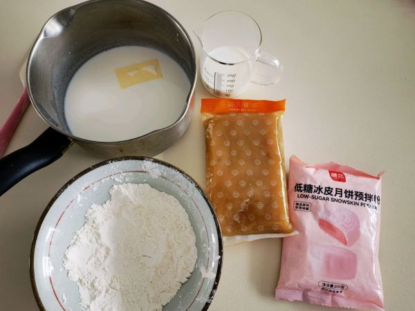 五步免烤冰皮月饼