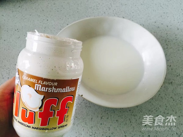 棉花糖焦糖土司