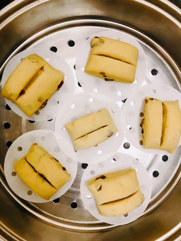 葡萄干荞麦馒头