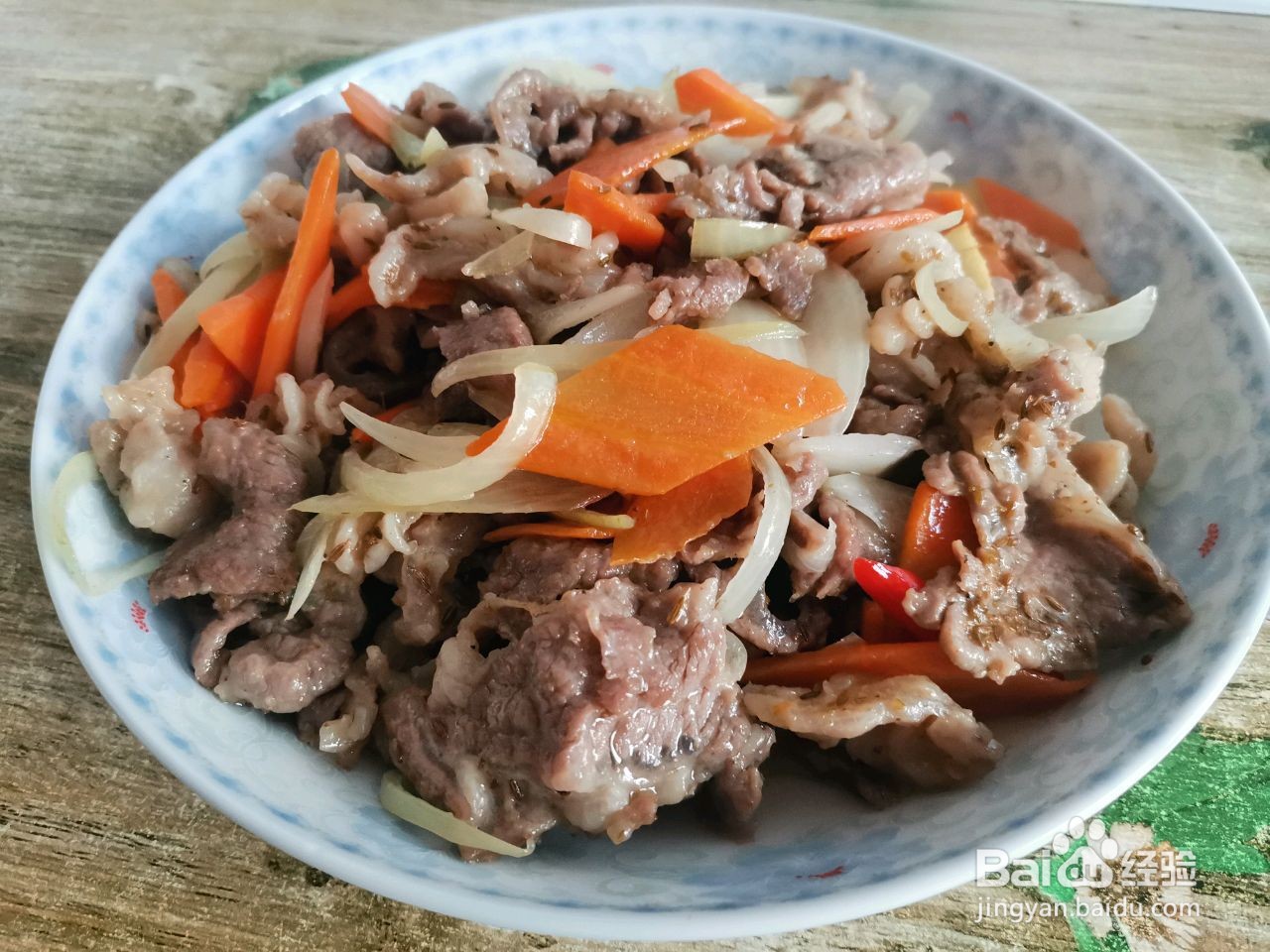 葱香羊肉的做法