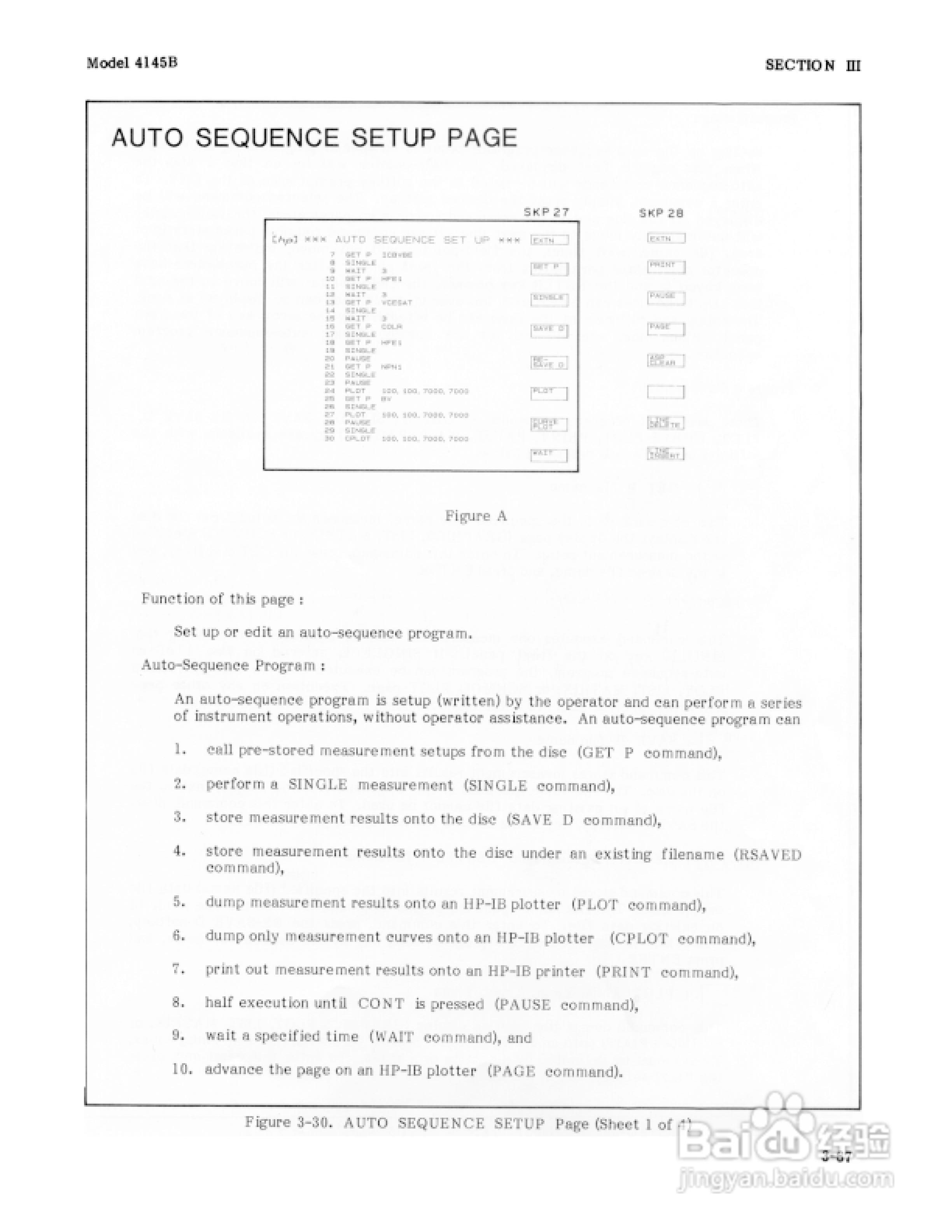 HP 4145B仪器用户使用手册:[10]