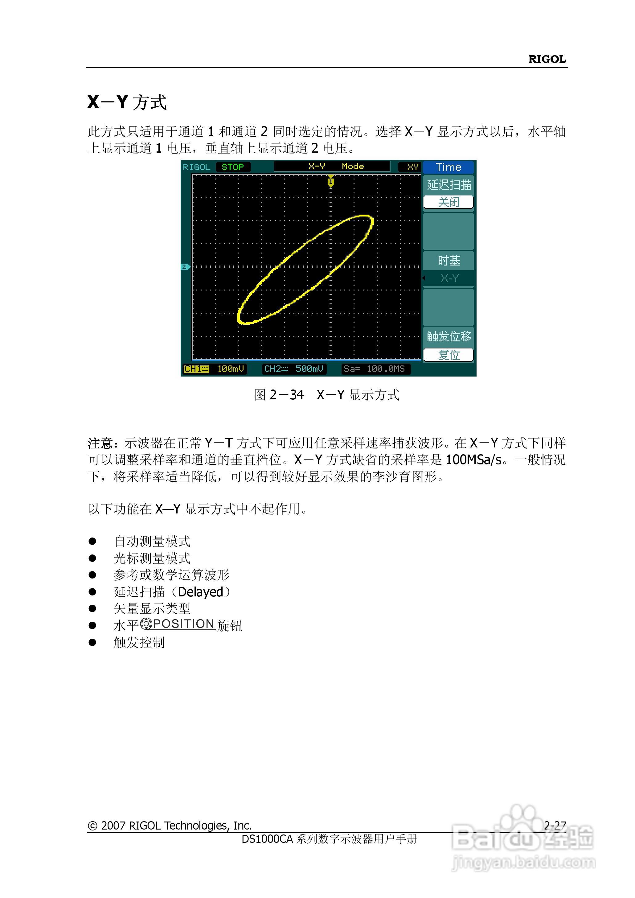普源DS1000A系列数字示波器说明书:[6]