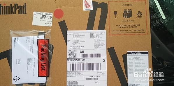 THINKPAD T560开箱外观