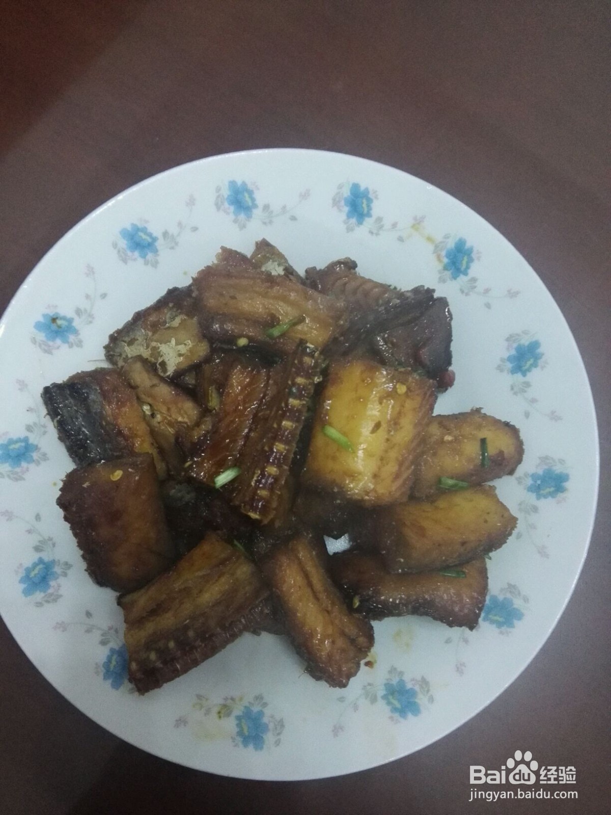 红烧鳗鱼干——鲁菜