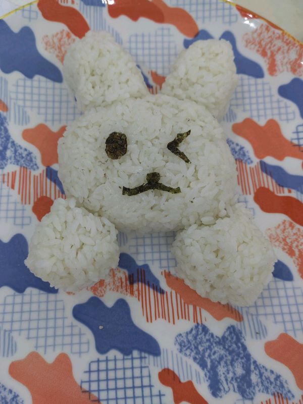 兔兔椰香咖喱鸡饭