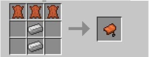 我的世界怎么合成马鞍