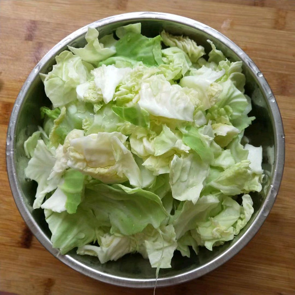 就吃虾皮炒包菜