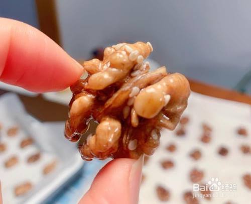 烤箱版琥珀核桃仁的做法