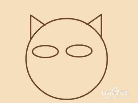 简笔绘画狗头的画法