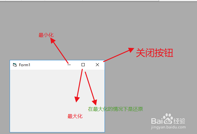 VB 标题栏的按钮如何响应鼠标