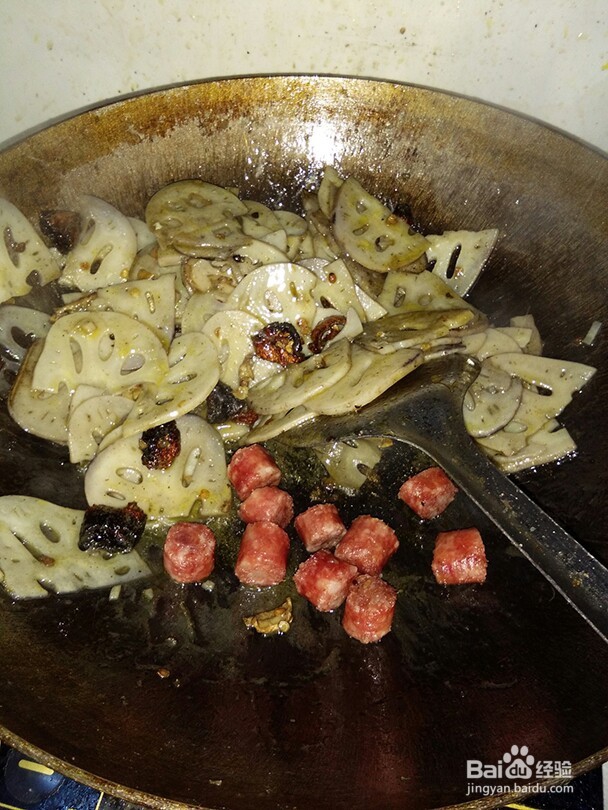 创意菜――甜辣藕片