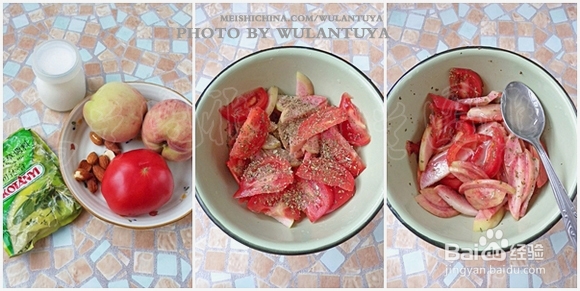 如何制作水蜜桃沙拉