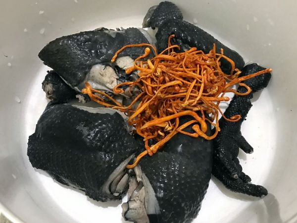 花胶虫草花乌鸡汤