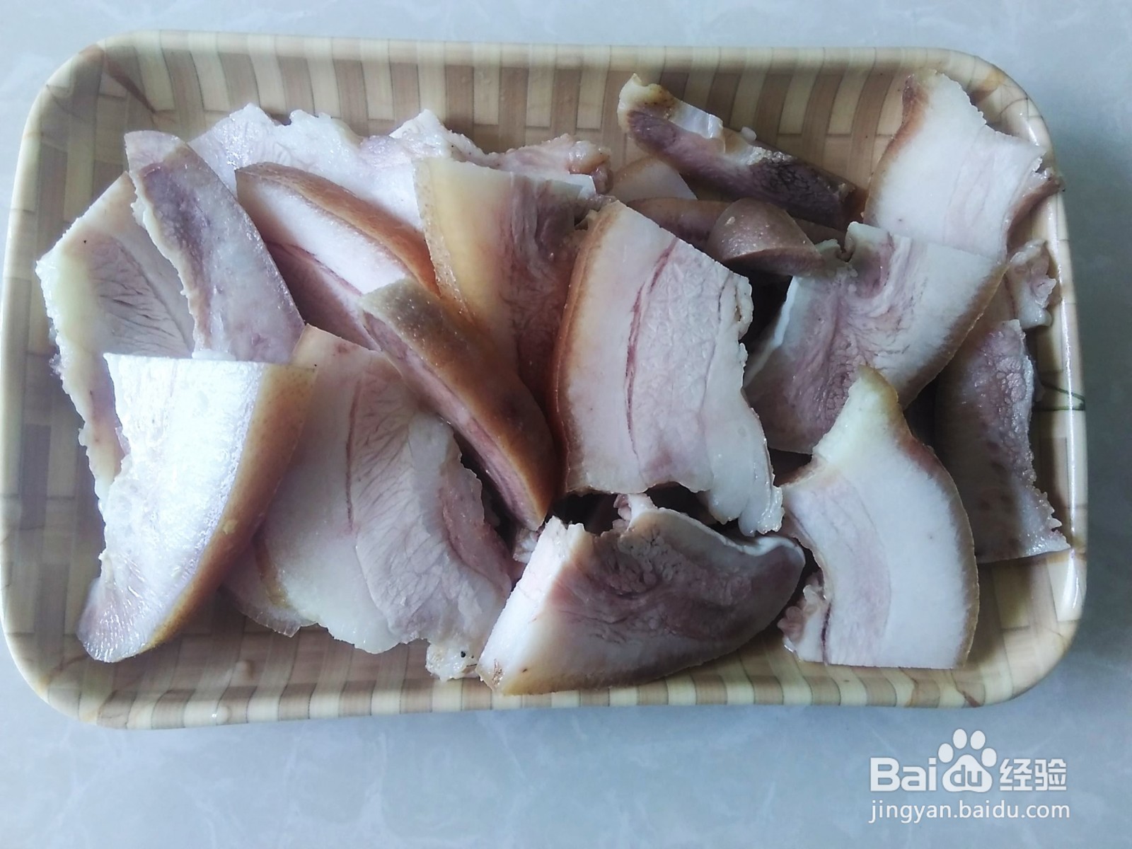 猪头皮和假篓这样做，超好吃