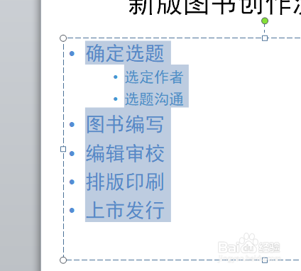 如何使PPT中的流程文字转换成smartArt图形?