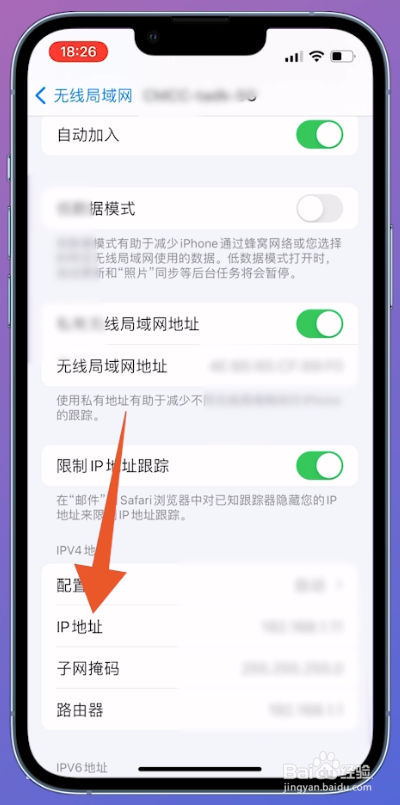 手机的ip地址怎么查