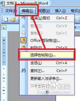 Microsoft Office Word 2003中双色字的设置