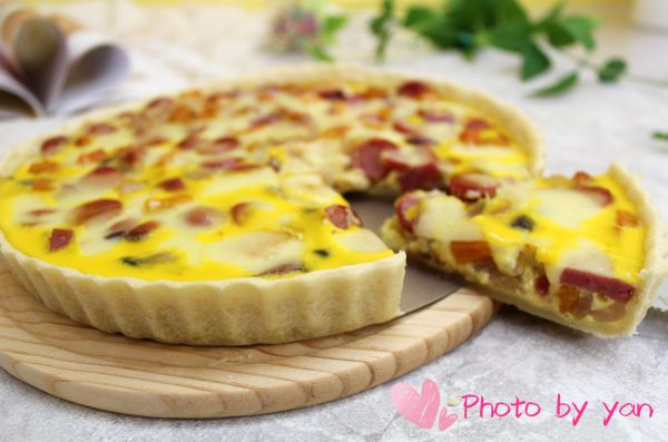 洋葱香肠芝士南瓜派