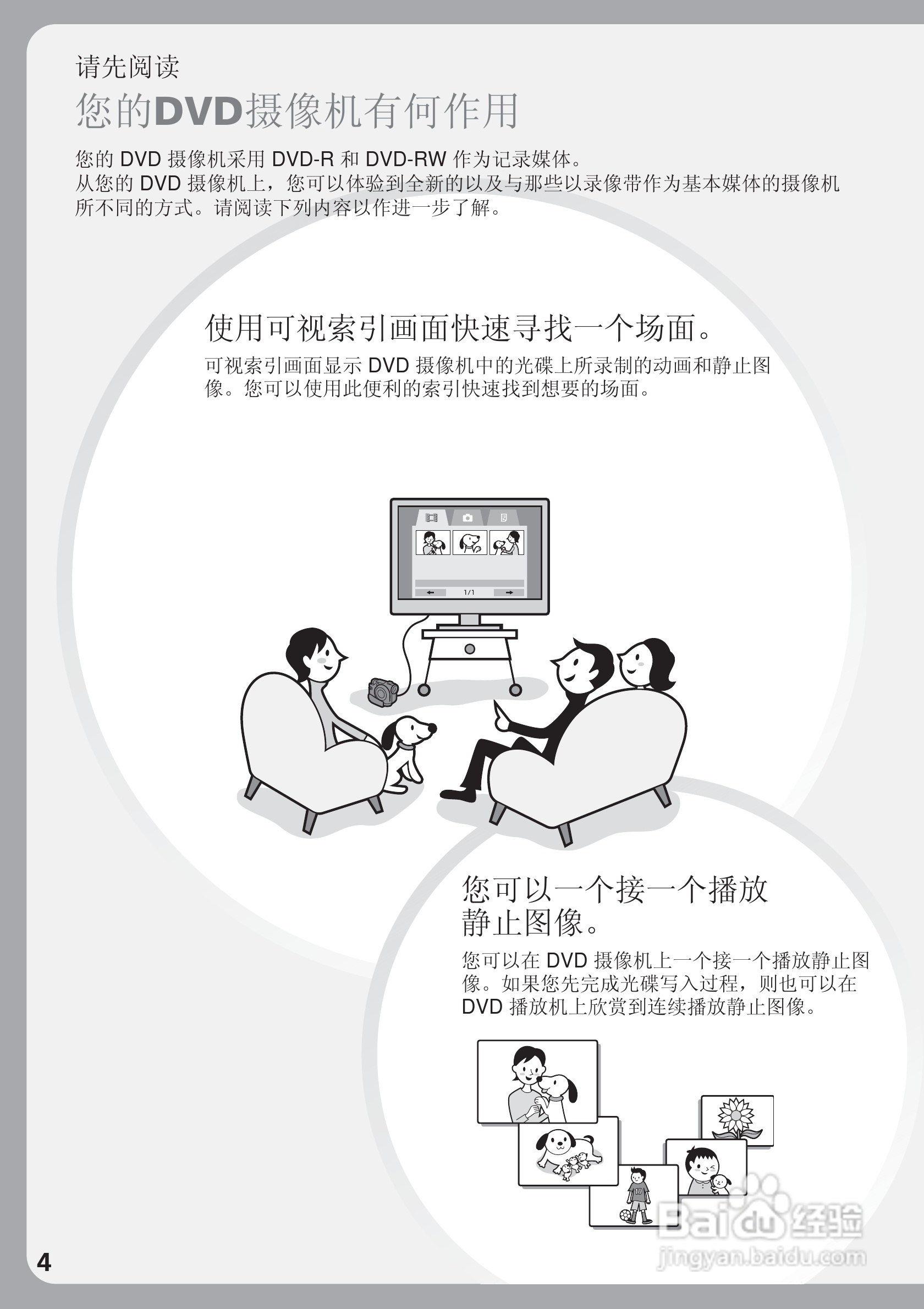 索尼DCR-DVD200E数码摄像机使用说明书:[1]