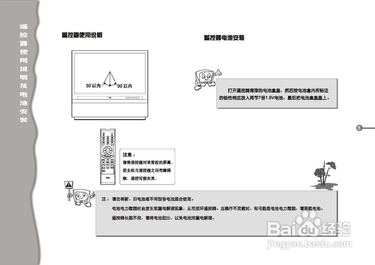 TCL王牌HW52D1彩电使用说明书