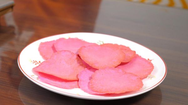 香甜红龙果脆片