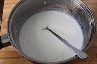 用光明牛奶做木瓜椰奶冻