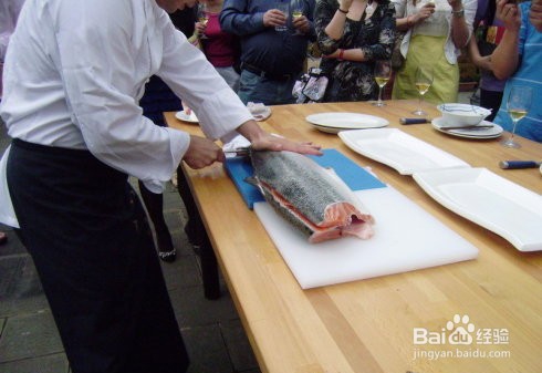 三文鱼各部位切片图解