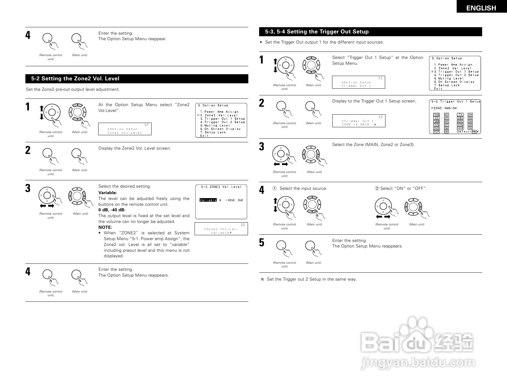 DENON AVR-3805收音环绕扩音机操作说明书:[2]
