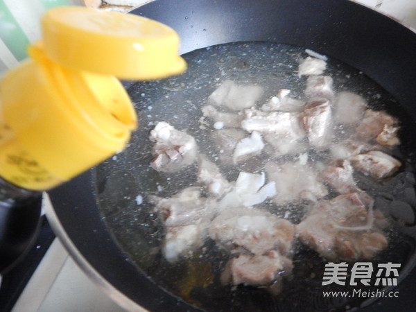 菜椒杏鲍菇烧排骨