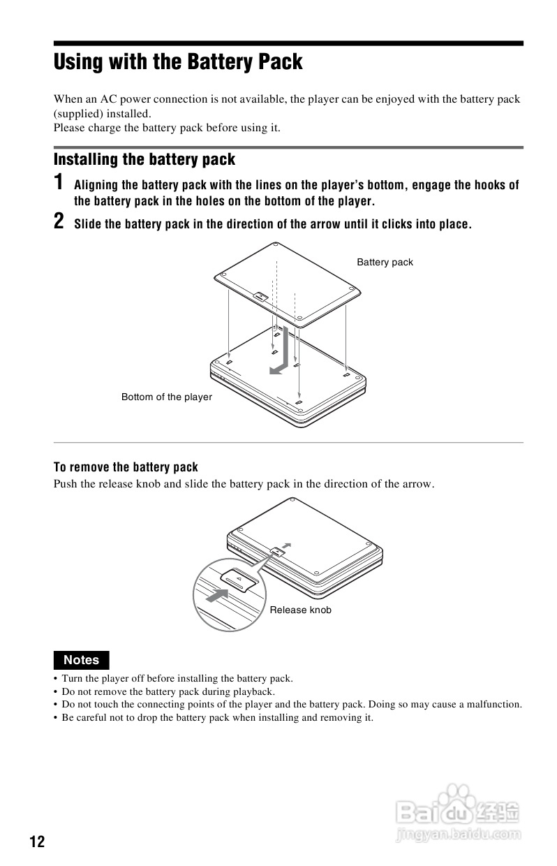 SONY DVP-FX820播放器说明书:[1]