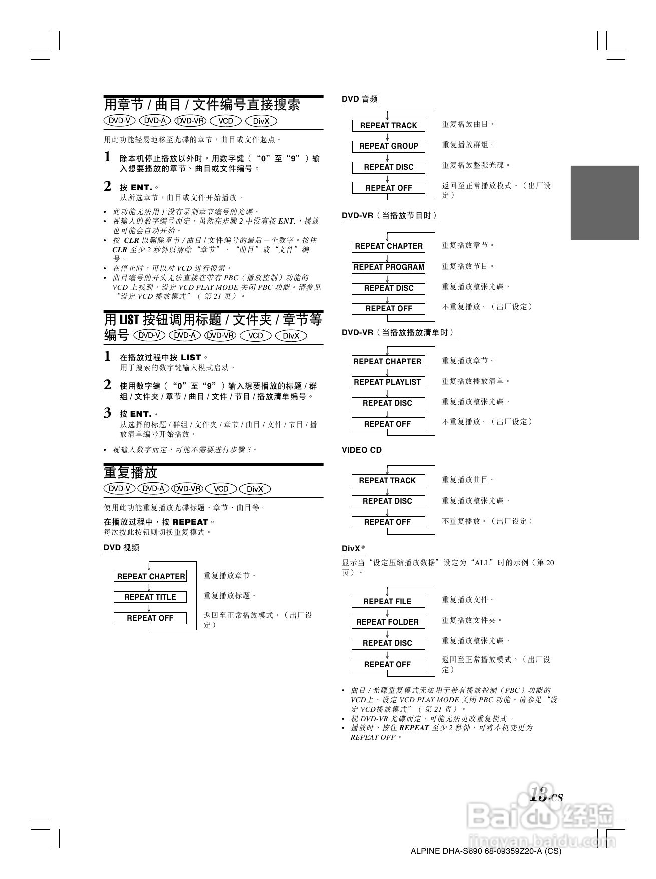 VLPINE DHA-S690光碟换碟机说明书:[1]