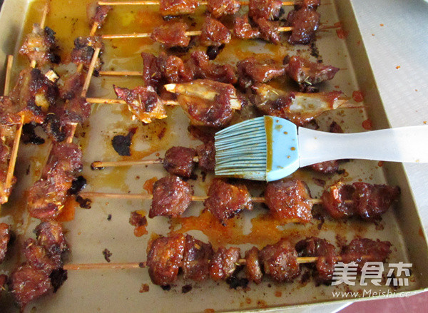 香草烤羊腩肉串