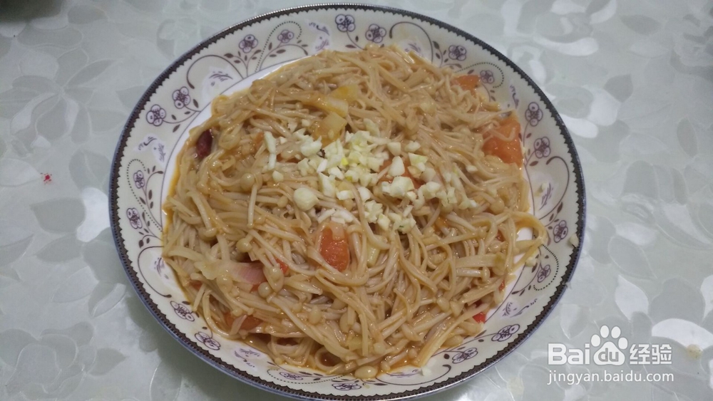 番茄金针菇怎么做好吃？