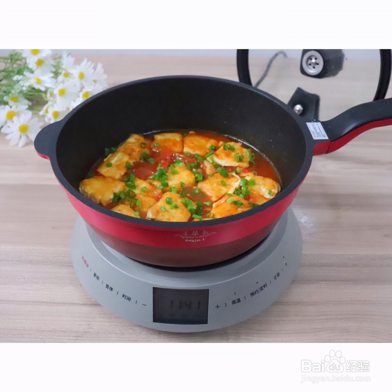 酸酸甜甜虾滑豆腐的做法