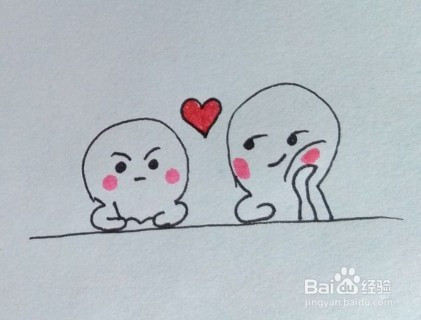 简笔画教程:如何画同桌