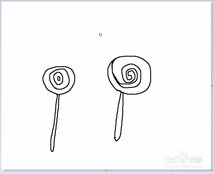 简笔画之棒棒糖的画法