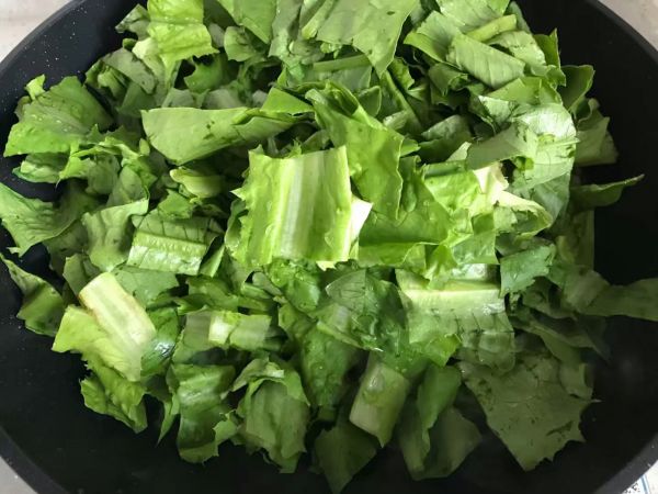 椒丝腐乳油麦菜炒肉丝