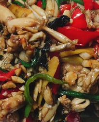 爆炒田鸡 的做法