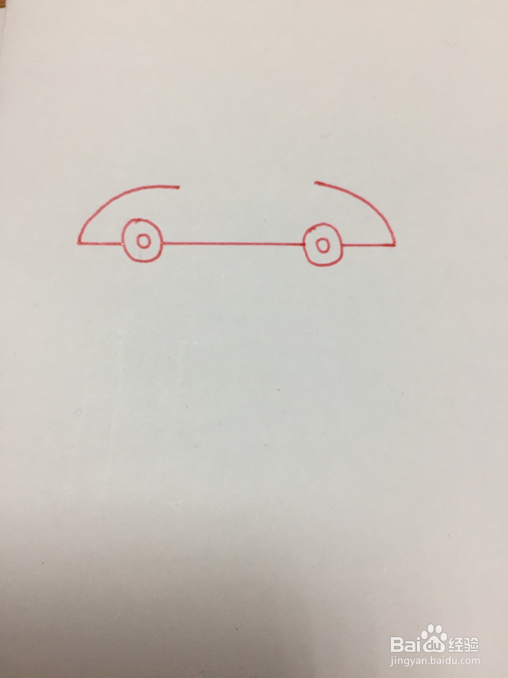 简笔画:小汽车的画法