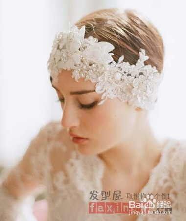 2013夏季唯美新娘发饰 打造夏日纯美新娘造型