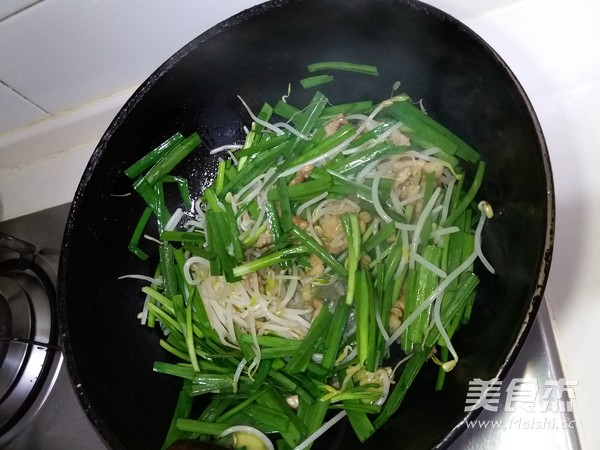 韭菜豆芽小合菜