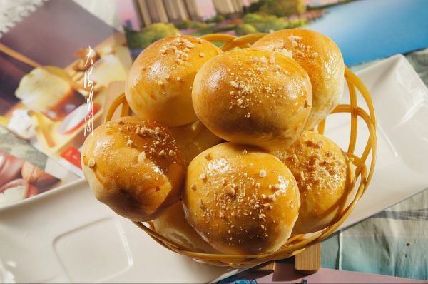 花生椰蓉馅早餐包