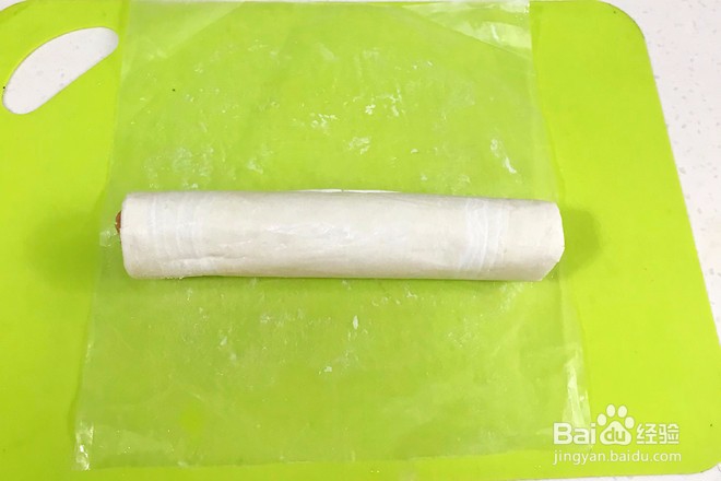 香肠手抓饼卷