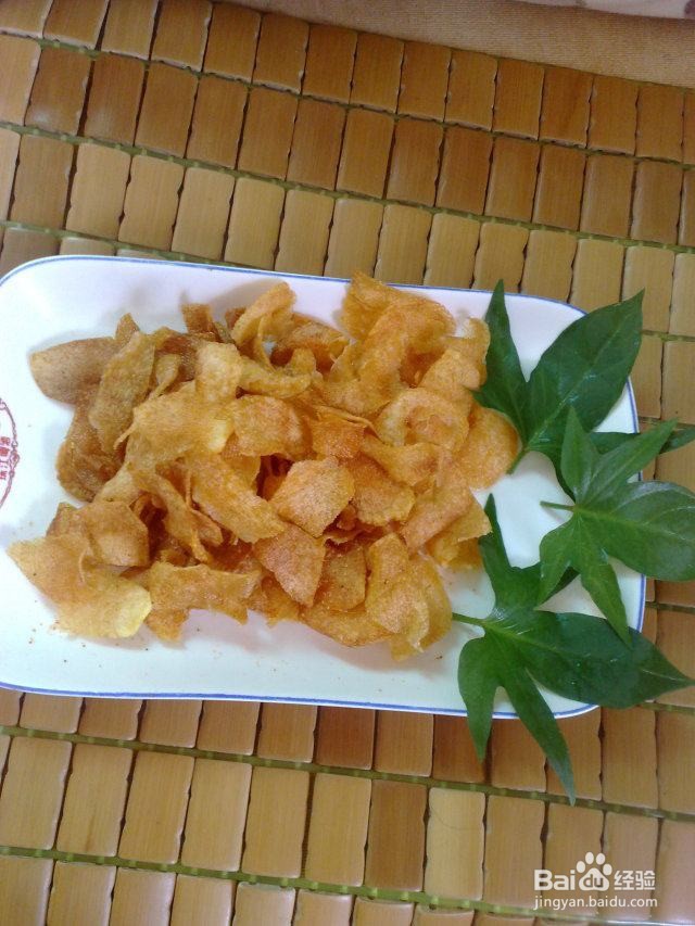 怎么炸薯片简单又香脆