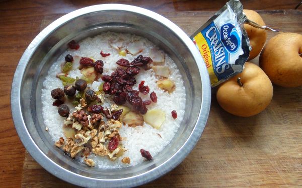 蔓越莓八宝酿梨